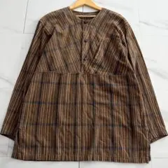 Omar Afridi リネン プルオーバー 半袖シャツ - メルカリ