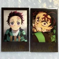 鬼滅の刃 ダイニング 無限城編 お楽しみくじ チェキ風ブロマイド 竈門炭治郎