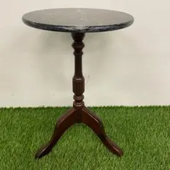 ヴィンテージ　イタリア製　大理石花台 4078-SIZE.jpg