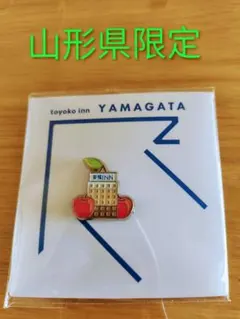 東横イン山形県限定ピンバッジ 創業40周年記念 浮世絵カード1枚付 米沢