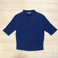 Mame Kurogouchi マメクロゴウチ 半袖ニット カットソー ユニクロ マメクロゴウチ トップス UNIQLO ニット 半袖 mamekuro