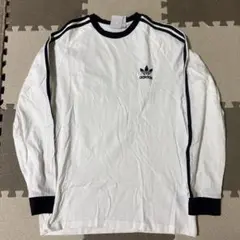 adidas スリーストライプス ロングスリーブ 2XL ホワイト