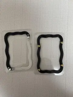 硬質うねうねカードケース デコケース 2個セット