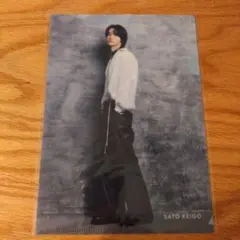 JO1 BE CLASSIC 楽天ブックス特典クリアファイル 佐藤景瑚