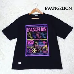 ☆美品☆ EVANGELION エヴァンゲリオン GU【M】Tシャツ 半袖 黒