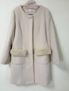 Rew de Rew ベージュ ロングコートのサムネイル