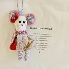 ミナペルホネン　クマちゃんチャーム(1)