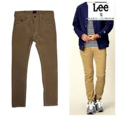 ナノ・ユニバース × Lee 別注 LB0279 スリムコーデュロイ パンツ S