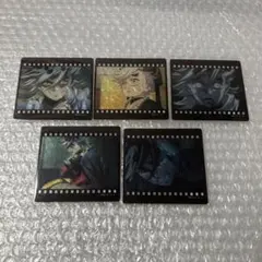 鬼滅の刃 ダイニング 二期 お楽しみくじ フィルム風クリアカード 童磨 5種