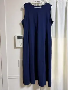UNIQLO エアリズム ノースリーブワンピース 3XL ネイビー