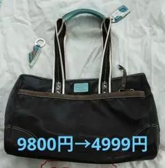 COACH コーチ トートバッグと靴型コーチキーホルダーのセット