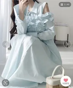 mily bilet シャツワンピース