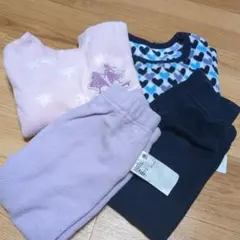 ユニクロ☆フリース　パジャマ　セット