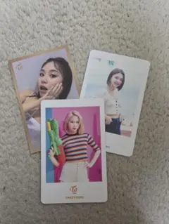 TWICE チェヨン トレーディングカード 3枚セット