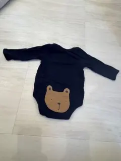 GAP クマ　ロンパース　ネイビー