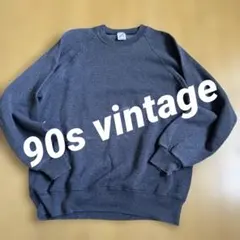 【175】ジャージーズ　アメリカ製　スウェット　無地グレーXL