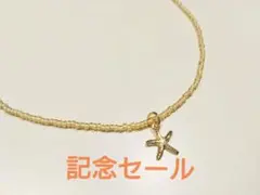 評価記念セール♪③ヒトデチャーム×マットゴールドチョーカー