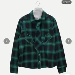 Six M シックスエム　ウエスタンネクタイシャツ