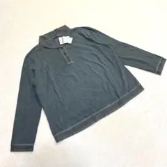 新品 未使用 arinko 定価6900円! 長袖コットンカットソー 大きめ