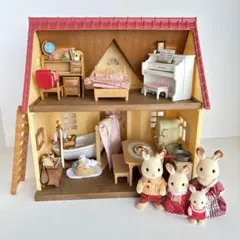 【色々セット】はじめてのシルバニアファミリー ＋ 家具・お人形セット まとめ売り