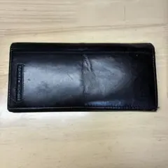 TOMMY HILFIGER ブラックレザー長財布