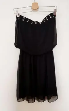 新品未使用　ベネトン　黒　ワンピース　S