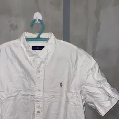 C*m様 Ralph Lauren 半袖ボタンダウンシャツ ホワイト