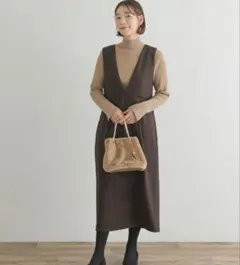 URBAN RESEARCH ROSSOポンチジャンパースカート ワンピース