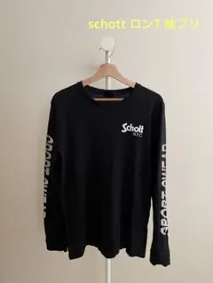 schott ロンT 袖プリ　ハーレーダビッドソン　モーターサイクル系のサムネイル
