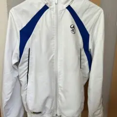 adidas THERMO SYSTEM ジャケット M ホワイト/ブルー