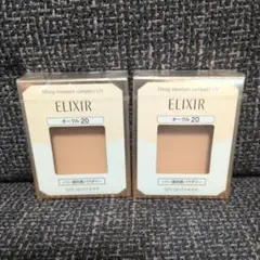 ELIXIR リフティングモイスチャーパクトUV オークル20 2個セットのサムネイル
