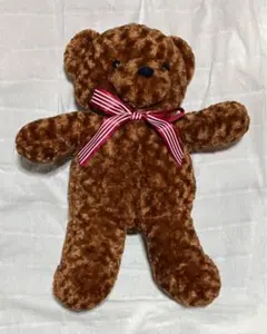 ブラウンのくま ぬいぐるみ 約65cm ラブリーローズベアのサムネイル