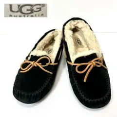 冬物最終セールUGG Australia アグ 黒モカシン 23センチ