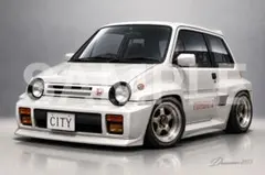 ハセガワ製1/24・KP61・スターレット・ドリフト・ボーイズレーサー