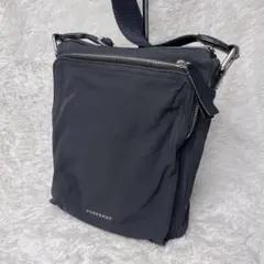美品✨BURBERRY バーバリー ショルダーバッグ クロスボディ ナイロン 黒