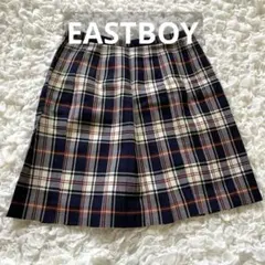 EASTBOY チェック柄11号 スクールスカート ディズニー撮影 〖USED〗