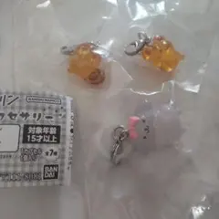 ポムポムプリン　めじるしアクセサリー　マカロン、スコーン、ベーグル３個セット