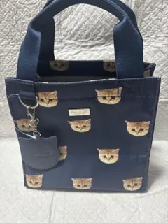 PAUL＆JOE ヌネット　ランチトート　人気のネイビー　新品のサムネイル