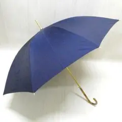 ポロ ラルフローレン ポロベア ジャガード織 長傘 雨傘 ネイビーブルー