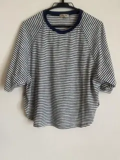 シアーボーダー 半袖 Tシャツ／サマンサモスモスのサムネイル