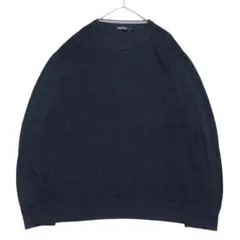 ノーティカ コットン混ニット セーター XXL Vガセット r96①