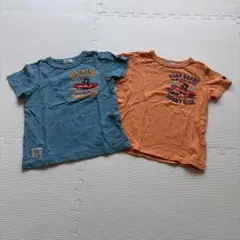 【DOUBLE.B ミキハウス】Tシャツ 110cm 2枚まとめ売り