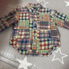 Polo Ralph Lauren チェック柄 長袖ネルシャツ