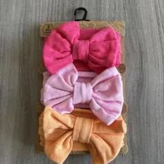 Baby Essentials ヘアバンド 3個セット 0-24M