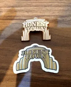 NAOTO HONEST TOWN ピンバッジ ステッカー プレミアムガチャ