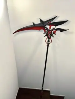 原神 赤月のシルエット 召使 アルレッキーノ 武器 槍 鎌