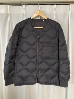 ふ*☆様 UNIQLO U リサイクルダウンジャケット ダークグレー S 美品
