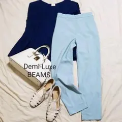 Demi-Luxe BEAMS デミルクスビームス テーパードカラーパンツ 34のサムネイル