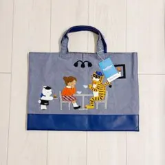 familiar みらい百貨店 バッグ 宇宙 レッスンバッグ ネイビー - メルカリ