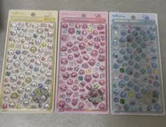 ボンボンドロップシールミニ　しずくちゃん　みるみるちゃん　うるおいちゃん